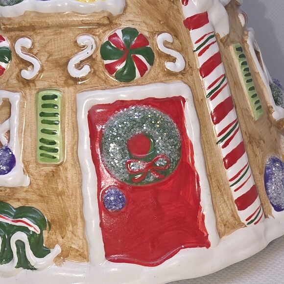 Yankee Candle Gingerbread House Jar Candle Topper Lamp Shade - Picture 8 of 12